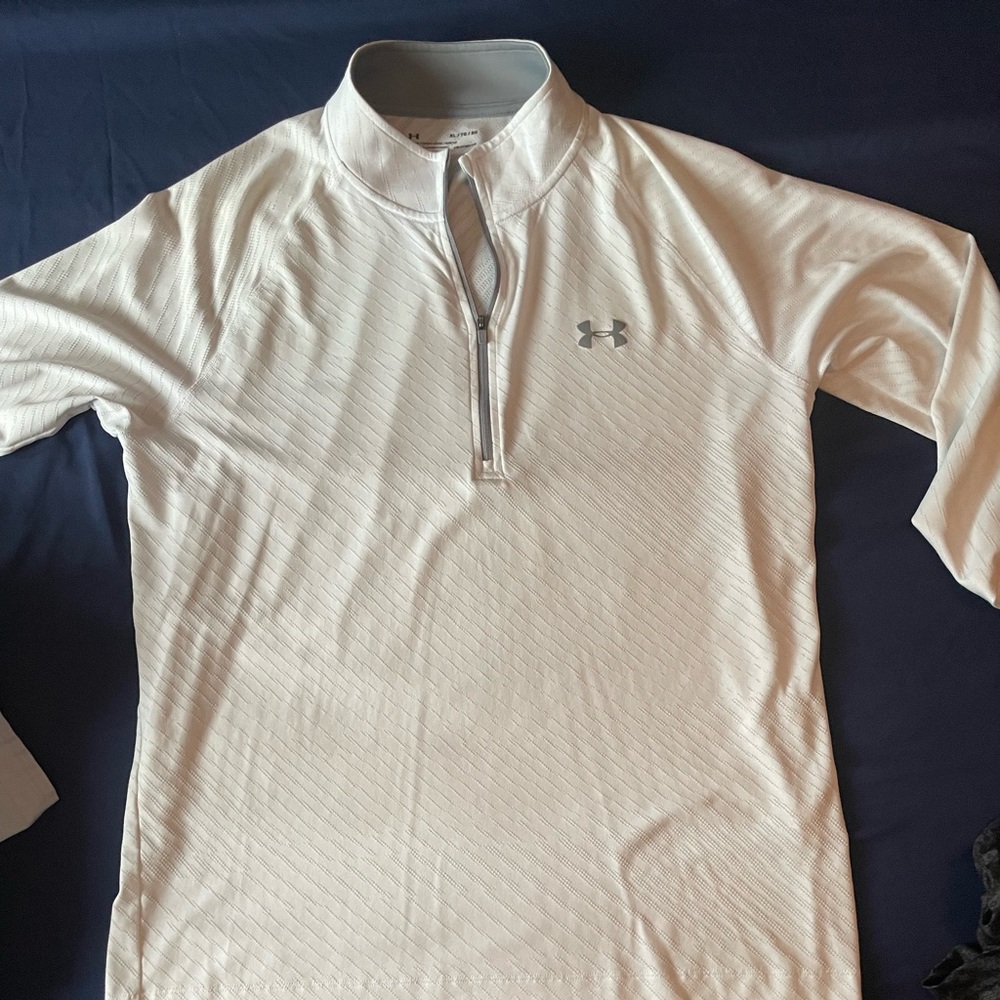Mens UA XL quarter zip